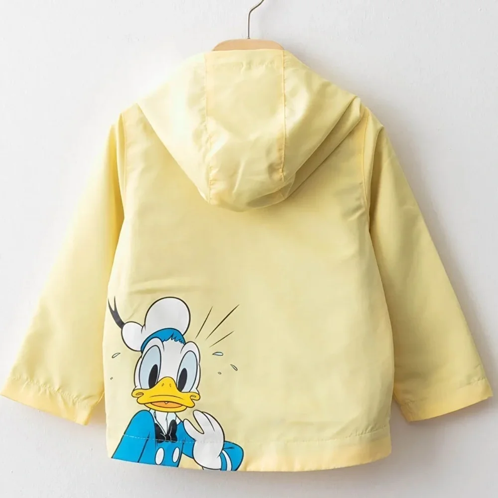 LC Waikiki | Kids Hooded Long Sleeve Mickey Mouse Raincoat- Size 4-5 years